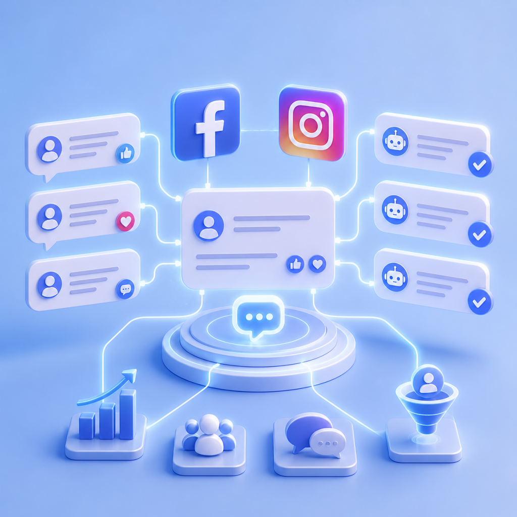 comments reply automation (facebook & instagram)