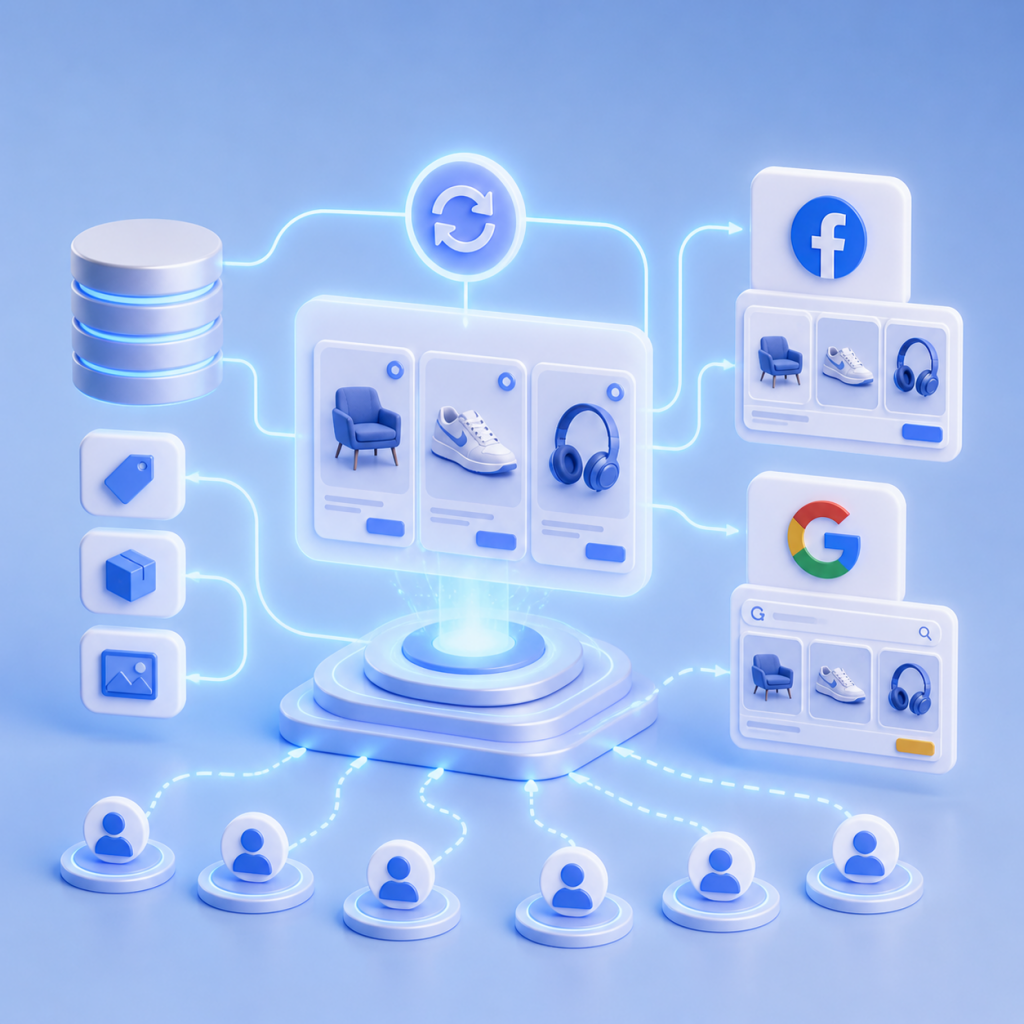 dynamic ads on facebook & google